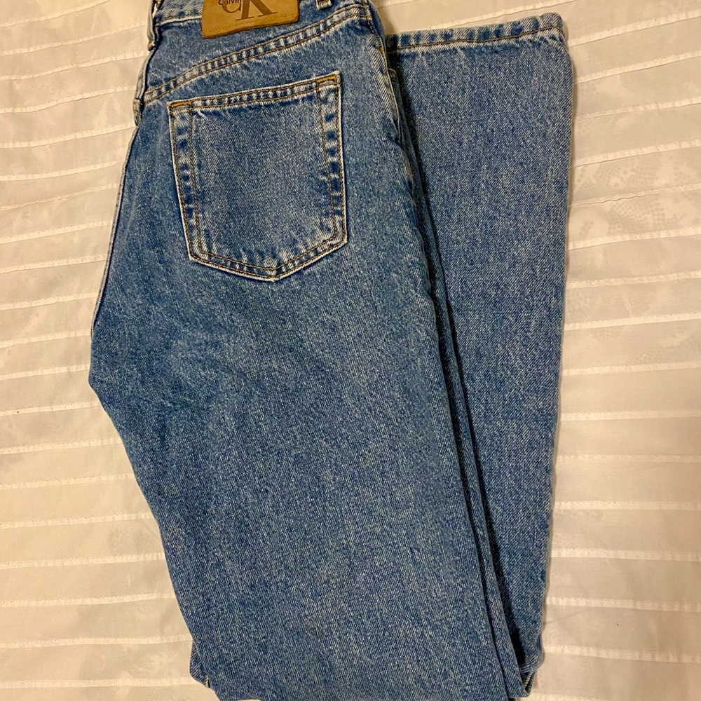Vintage Calvin Klein Straight Leg Button Fly Jeans